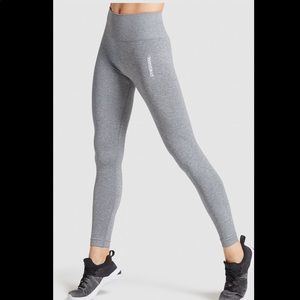 ADAPT MARL SEAMLESS LEGGINGS in Gray